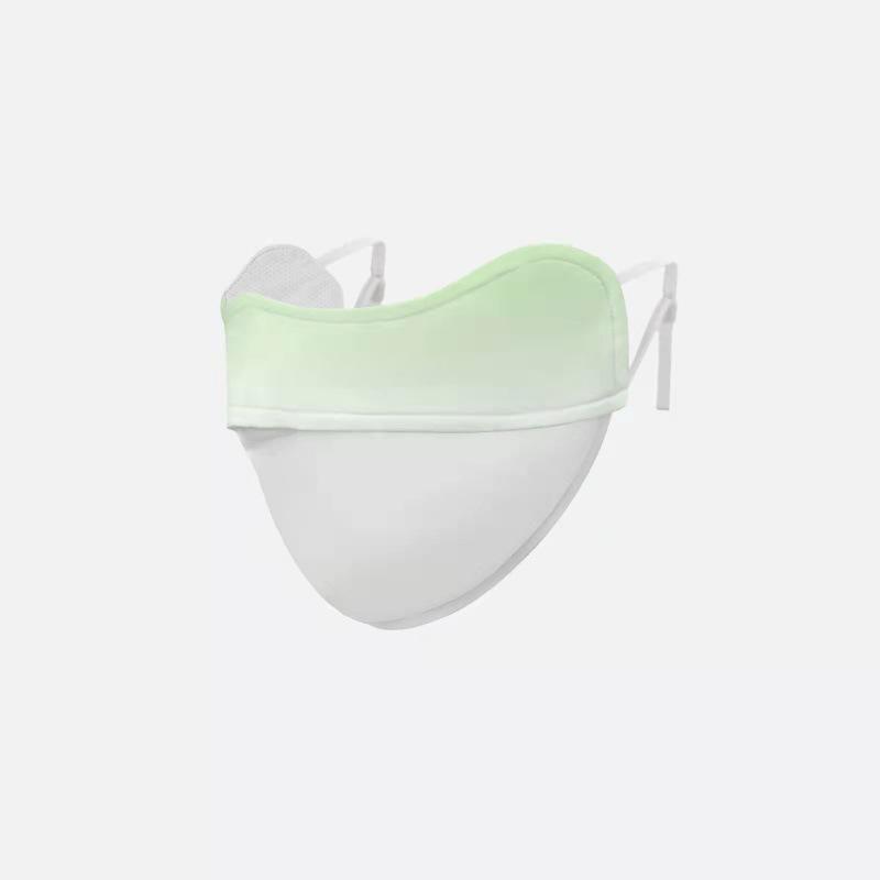 Damen UV-Schutz Farbverlauf Eisseide Sonnenschutzmaske