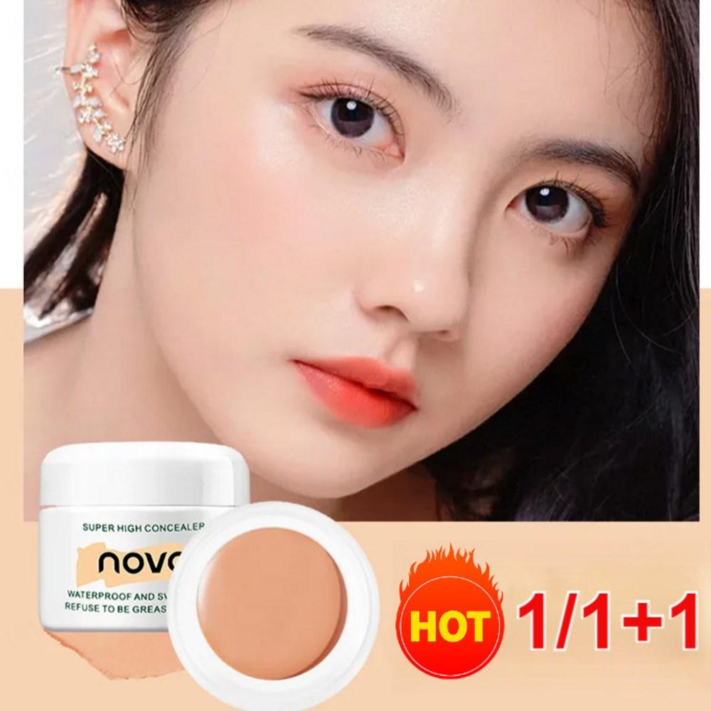 NYHET Big Cover Concealer 3 Färger Pore Primer Foundation Täckning av blemmor/Täckning av märken/Täckning av mörka ringar/12 timmars smink Yu