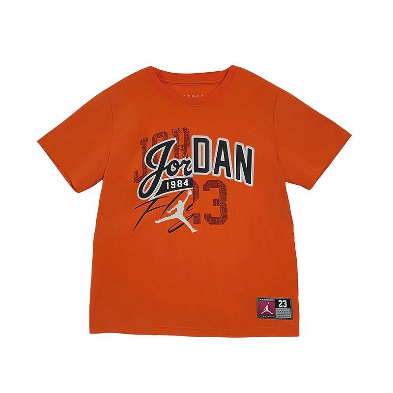 

Jordan Color Block Crew Neck Short Sleeve T-Shirt Kids tops IO2296-800 L