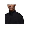 Jordan 23 Engineered Letter Print Half-Zip Fleece Collar Casual Sports Jacket Men Jackets Black DV7680-010