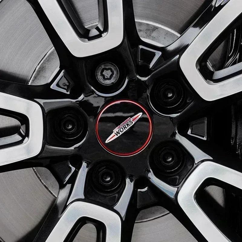 4Pcs 54mm 56mm Car Wheel Center Hub Cap Rim Cover For Bmw Mini Cooper S JCW One R56 R60 R61 F54 F55 F56 F60 Clubman Countryman