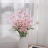 Artificial Flowers 5 Heads Faux Silk Wildflowers with Stems Fake Spring Flower Bouquet for Home Wedding Garden Vase Decor