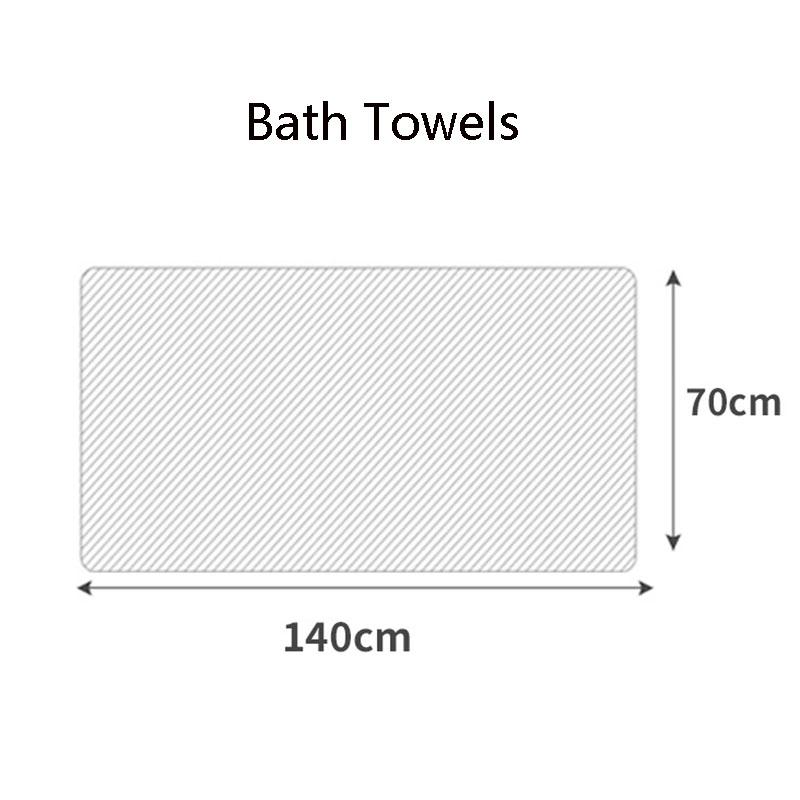 Miękki zestaw ręczników z polaru koralowego - Grubość, Duży ręcznik kąpielowy i ręcznik do twarzy, Bardzo chłonny, Pakowany indywidualnie do użytku pod prysznic, w spa, w domu