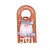 Christmas Door Knob Hanging Sign Welcome Sign, Decorative Cartoon