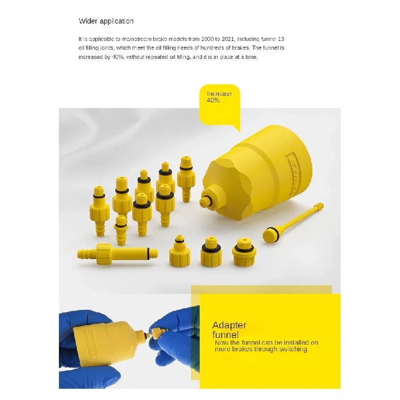 Ezmtb Bicycle Hydraulic Disc Brake Oil Bleed Kit Tools For SHIMANO, SRAM, Avid, MAGURA Series MTB Road Bike Brake Repair Tool