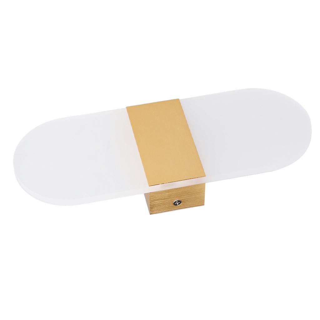 LED Wall Light Acrylic 360 degrees  Up Down 6W Warm Modern Wall Lamp for Hallway Bedroom Restaurant 90?265V