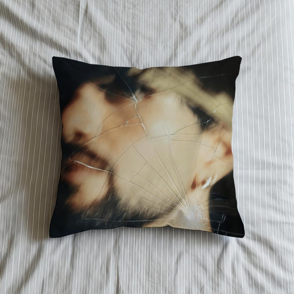 

GLASS Cushion Cover Soft Case Aries Sofa Living Room Home Comfortable JAW Office Decor Protective Pillow 30cmx30cm