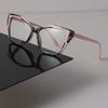 Minimalist Trendy Transparent Glasses Retro Cat Eye Frame Eyeglass Women Men Retro Clear Lens Frame Glasses Oculos