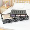 Underbed Storage Organizer Drawer Non Woven Clothes Blankets Storage Box Collapsible Dustproof Foldable For Bedroom Wardrobe