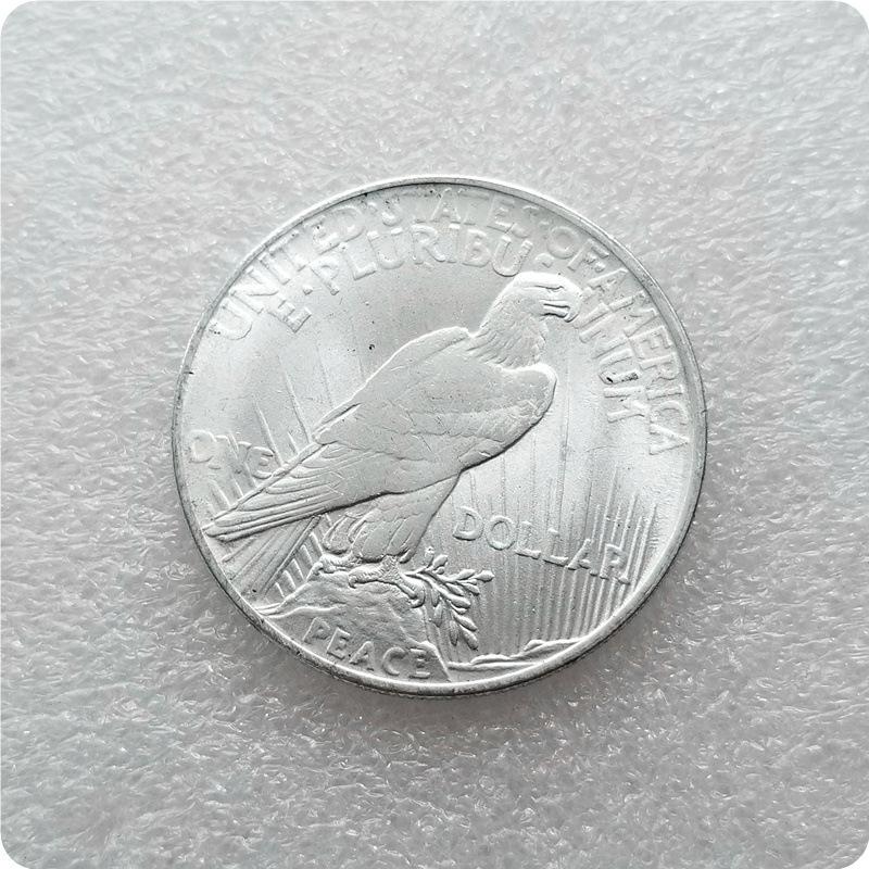 United States, Bird of Peace, Statue of Liberty Silver Dollar, Commemorative Coin, Brass Material, Antique Crafts