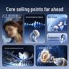 Naiye Ultra-Thin Wireless Sleep Earbuds: Waterproof, Noise-Canceling, Bluetooth Sport Earphones