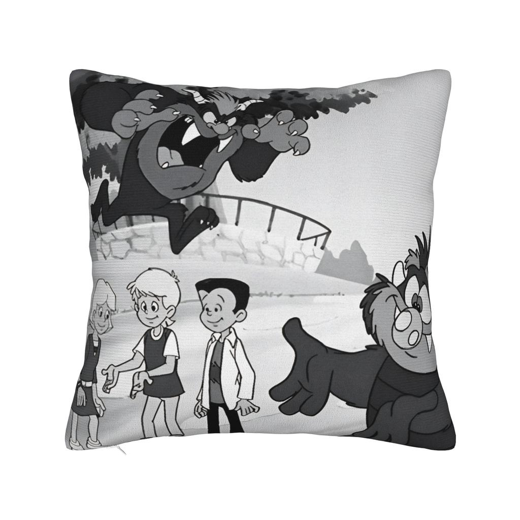 Decorative Pillowcase My Pet Monsters Cartoon Merchandise Home Throw Pillow Case Cover Zipper MultiSize