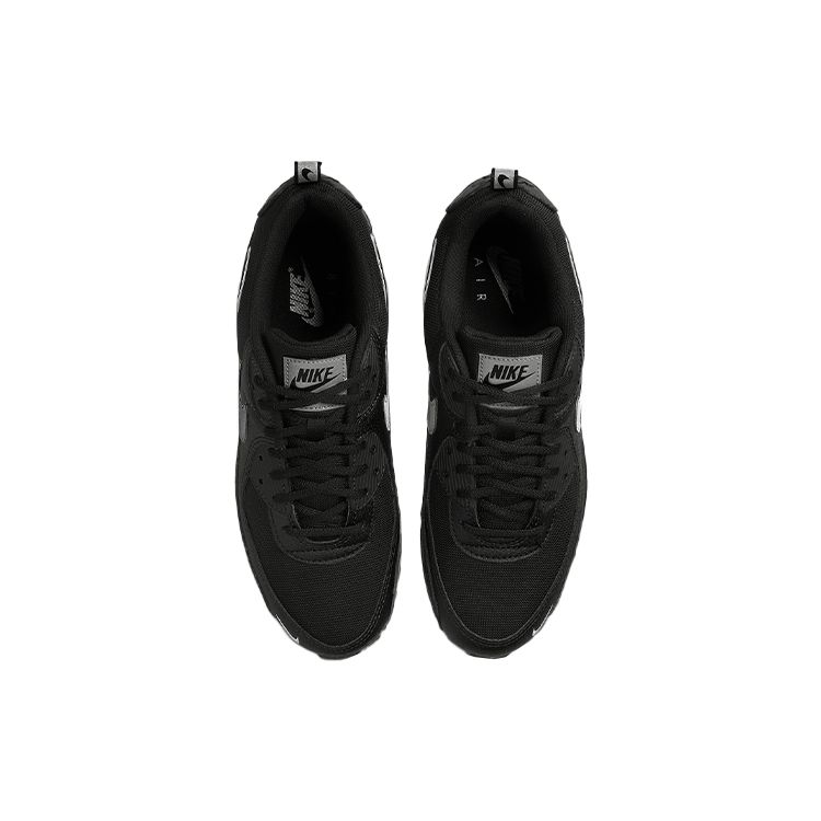 Nike Air Max 90 Schwarz Metallic Silber Herren Sneaker DX8969-001