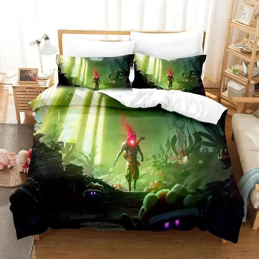 

3D Print Game Dead Cell Bedding Set Duvet Cover Bed Set Quilt Cover Pillowcase Comforter king Queen Size Boys Adult Bedding Set 70x133cm 2pcs