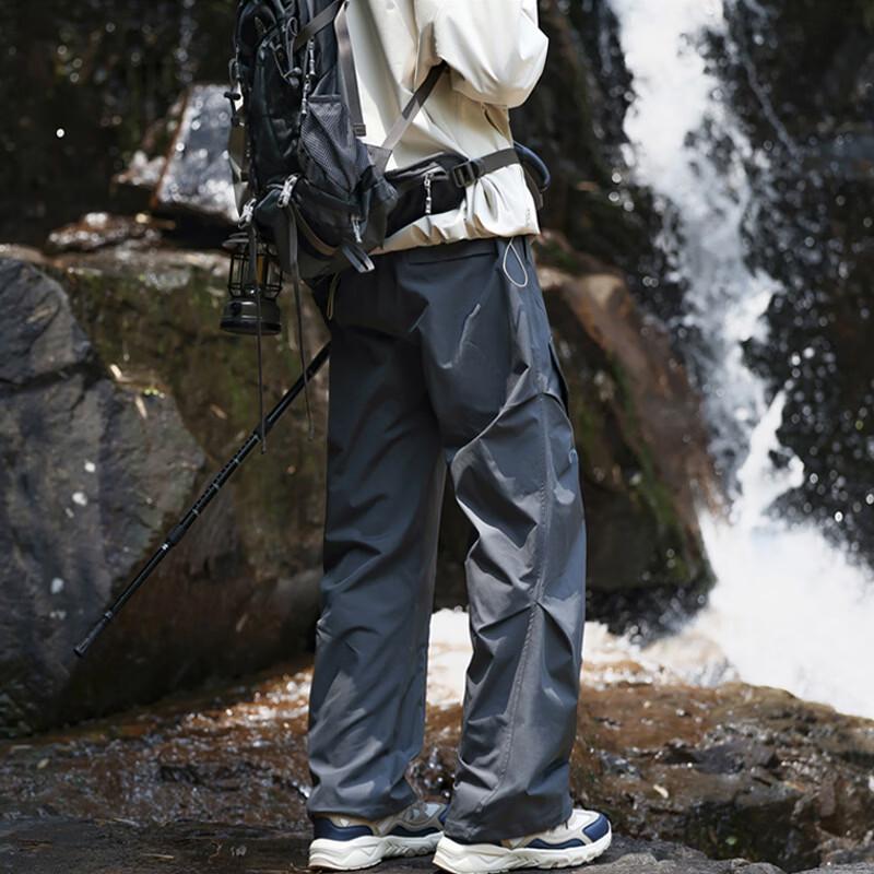 PLAYBOY Men's Fleece Lined Straight Leg Cargo Pants