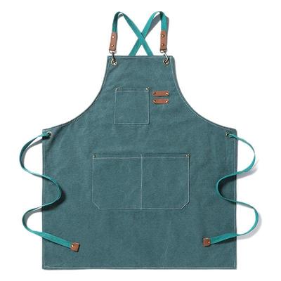 Ziska Önlük, Sade ve Şık, Kamp, Bahçecilik, Mutfak, Barista, Kuaför, Zanaatkar, Salon için Mükemmel, Çok Fonksiyonlu Cepler,