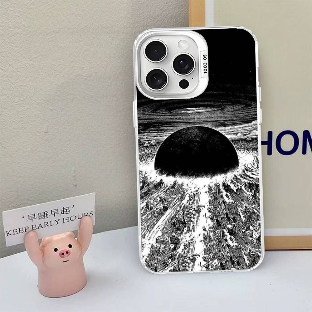 Japanese Anime A-akira Cartoon Phone Case For IPhone 16 15 14 13 12 11 Pro Max X XR XSMAX 8 7 Plus Matte Shockproof Back Cover