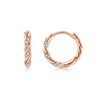 Hoop always pink for people in their and perfect as a gift earrings, på, 18k, hypoallergenisk, "Romantisk forhold", gull, øredobber, ring,