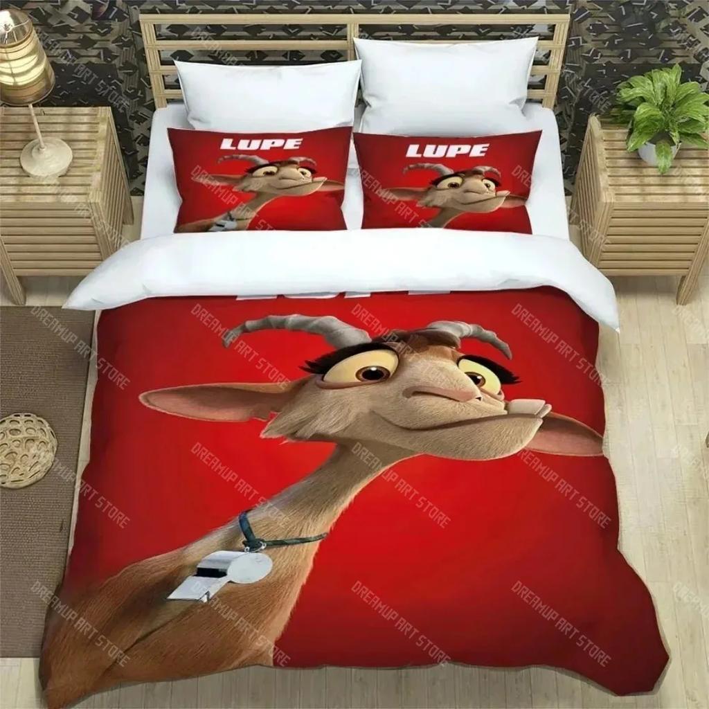 Cartoon Ferdinand Bettwäsche-Sets 3D-Druck Nina Lupe Angus Bettbezug Kissenbezug Für Kinder Erwachsene Jungen Mädchen Geschenke