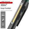 SATA Pen-shaped Rechargeable LED Flashlight with High Beam, Strong Magnet for Automotive Repair and Outdoor Use