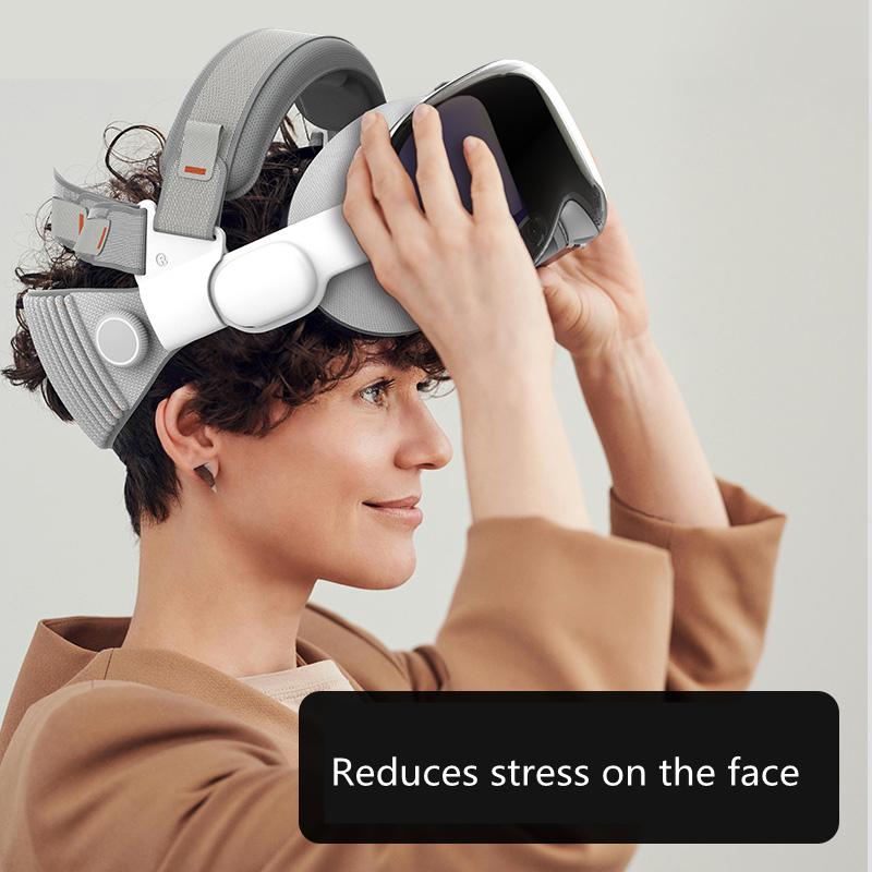 

Удобная и регулируемая повязка на голову виртуальной реальности, аксессуары, уменьшающие распределение давления на голову, повязка на голову с функцией сброса давления 04296