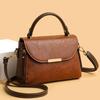 Retro Crossbody Bag: Women's Spring Fashion Color Block Handbag - European & American Style