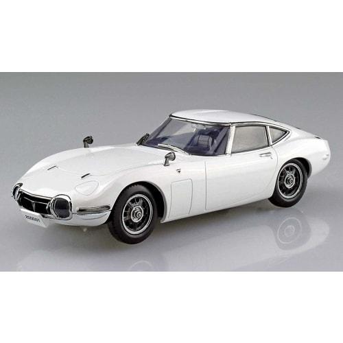 Aoshima Bunka Kyozai 1/32 Scale The Snap Kit Series Toyota 2000GT Pegasus White Pre-Colored Plastic Model Kit 05A