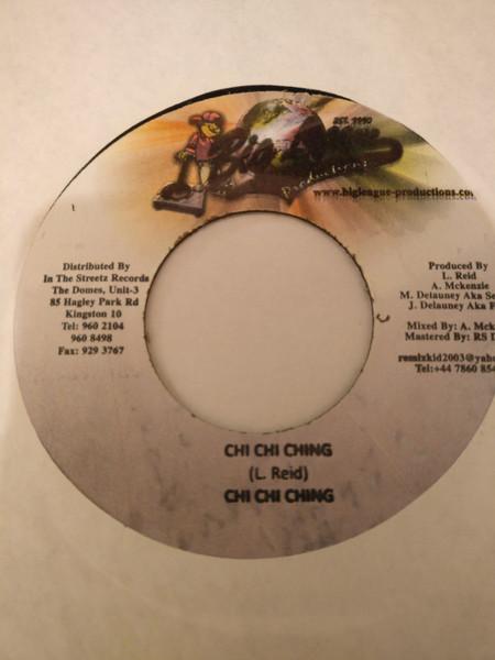 7-дюймовая пластинка CHI CHING CHING Chi Chi Ching NONE Big League Prod Ямайка Регги Ска Даб Б/у