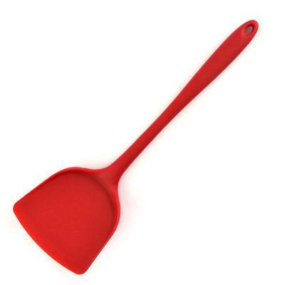 Antihaft-Silikonspatel, Silikon-Küchengeschirr, Spezialspatel, hohe Temperaturbeständigkeit, stummes Kochen, Bratenspatel