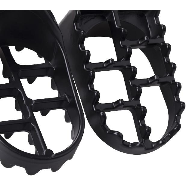 Aluminium Dirt Bike Foot Pegs, Black, Rear, Universal Fit For PW50 PW80 TW200 XR50R CRF50 CRF70 CRF80 CRF100F Dirt Bike