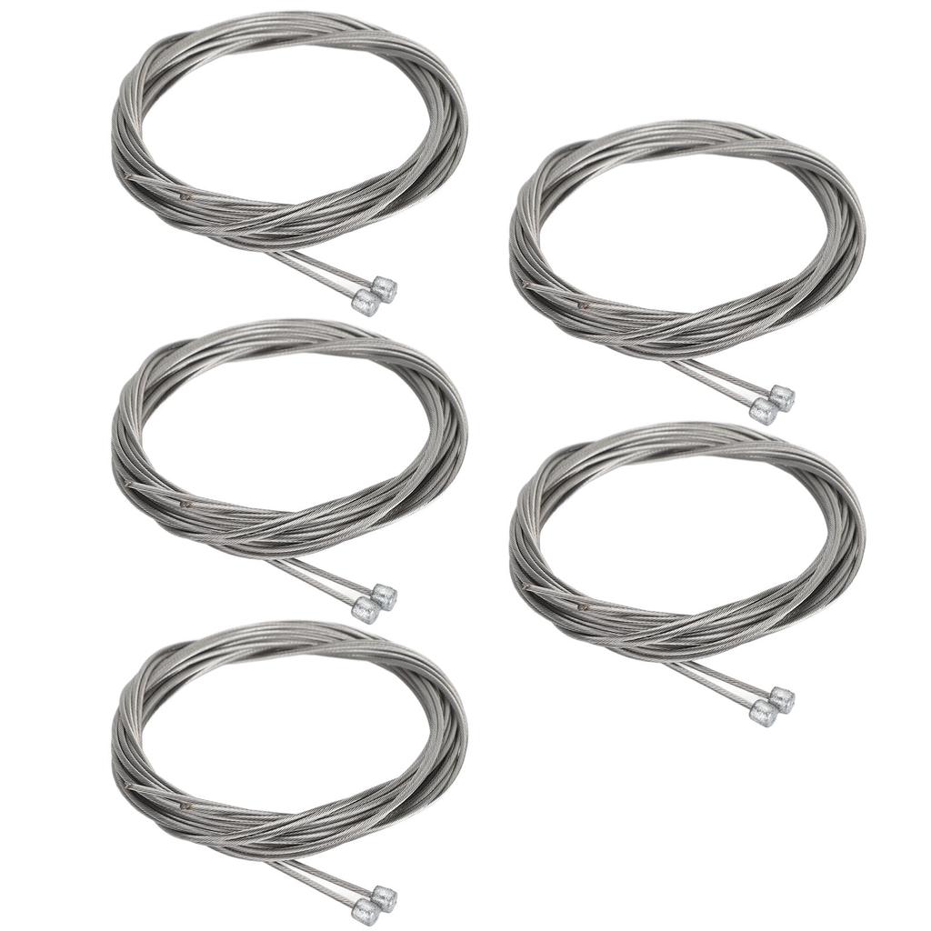 10Pcs Bike Shifter Cable Stainless Steel Rustproof Bicycle Gear Cable Shift Cable Wire for Mountain