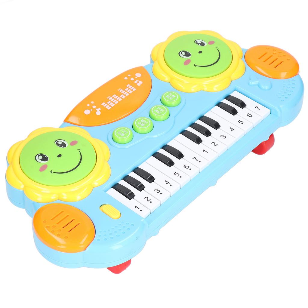 Piano Toy Electronic Keyboard Sound Light Effects Instrument for Above 3 Years Old