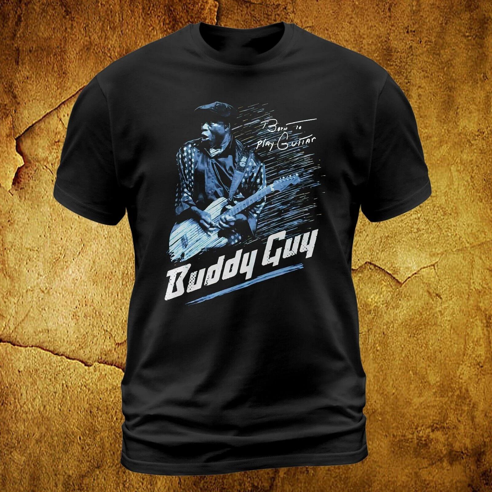 Buddy Guy Damn Right I ve Got The Blues Black S-2345XL Unisex T-Shirt S