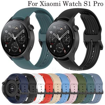 Λουράκια Για Xiaomi Watch S1 Pro Σπορ Σιλικόνης 22mm Λουράκι Ρολογιού ΛουράκιΈξυπνο Βραχιόλι Βραχιόλι Για Mi Watch S1 Pro