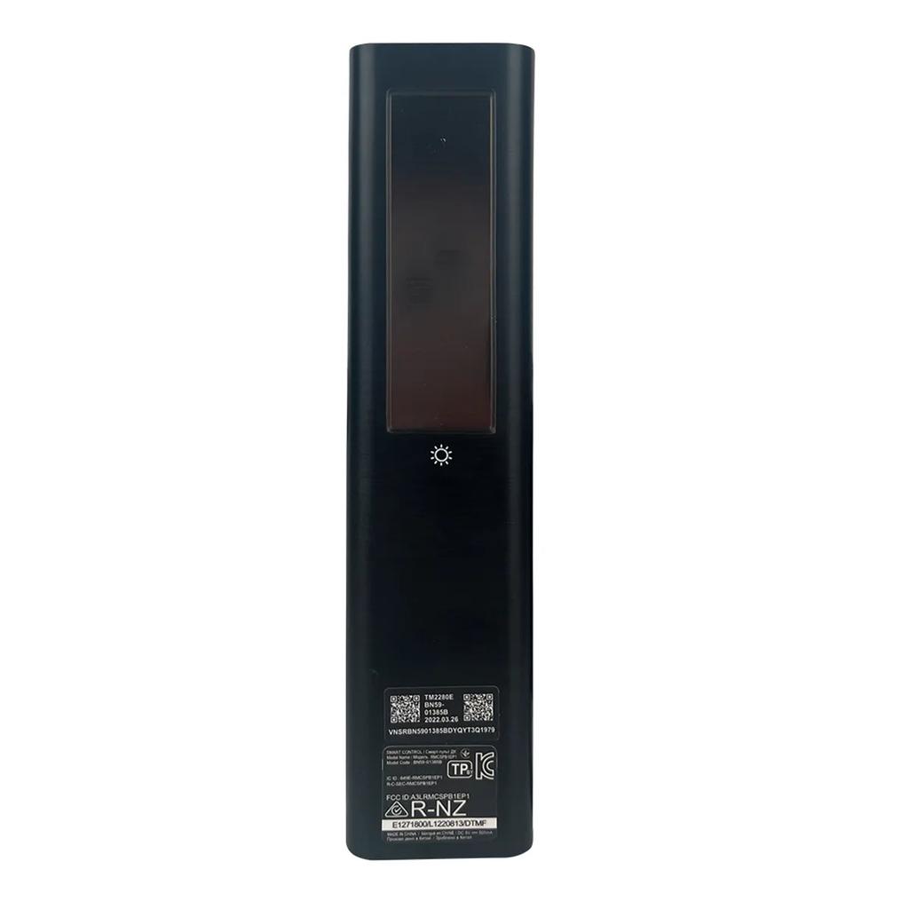 Solar Powered Voice Remote Control for Samsung TV BN59-01385A 01385D 01391A 01386D, Compatible with QLED 4K 8K Smart TVs