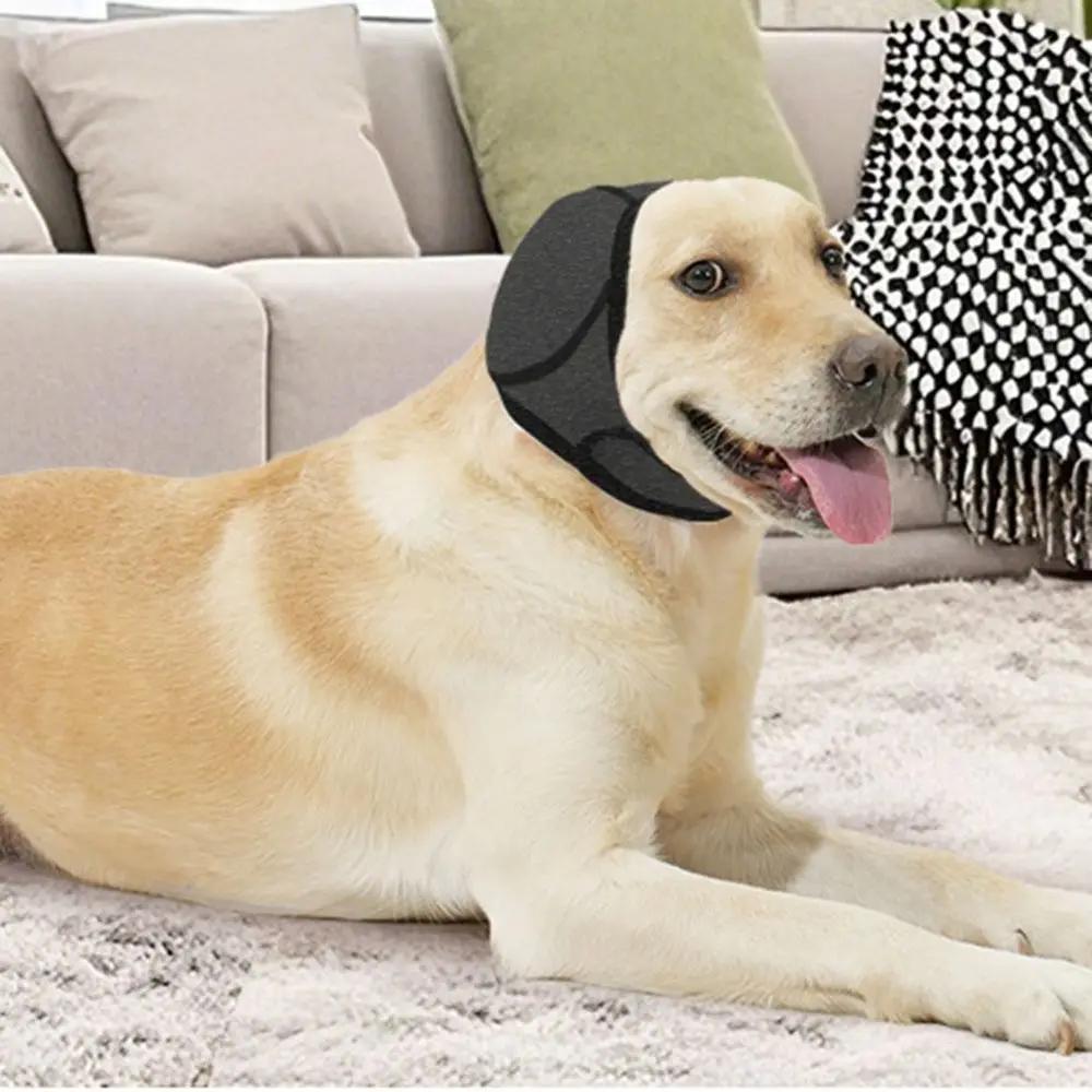 Noise Reduction Dog Ear Covers Hearing Protection Anti-noise Dog Calming Earmuff Adjustable Waterproof Dog Earmuffs