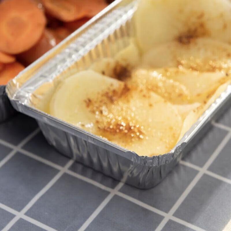 Disposable Rectangular Aluminum Foil Containers