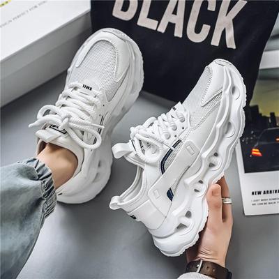 Boutique Men's Sneakers Fashion Versatile Play and Leisure Shoes Lightweight Soft Bottom Shock Absorbent Sports Running Shoes
