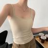 Basic Small Square Collar One Cup Heating Vest Shaved Slimming All Strap with Korean Base