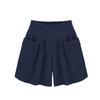 Fashion Womens Casual Loose Wide Leg Pants Pocket Leggings L5xl Culottes