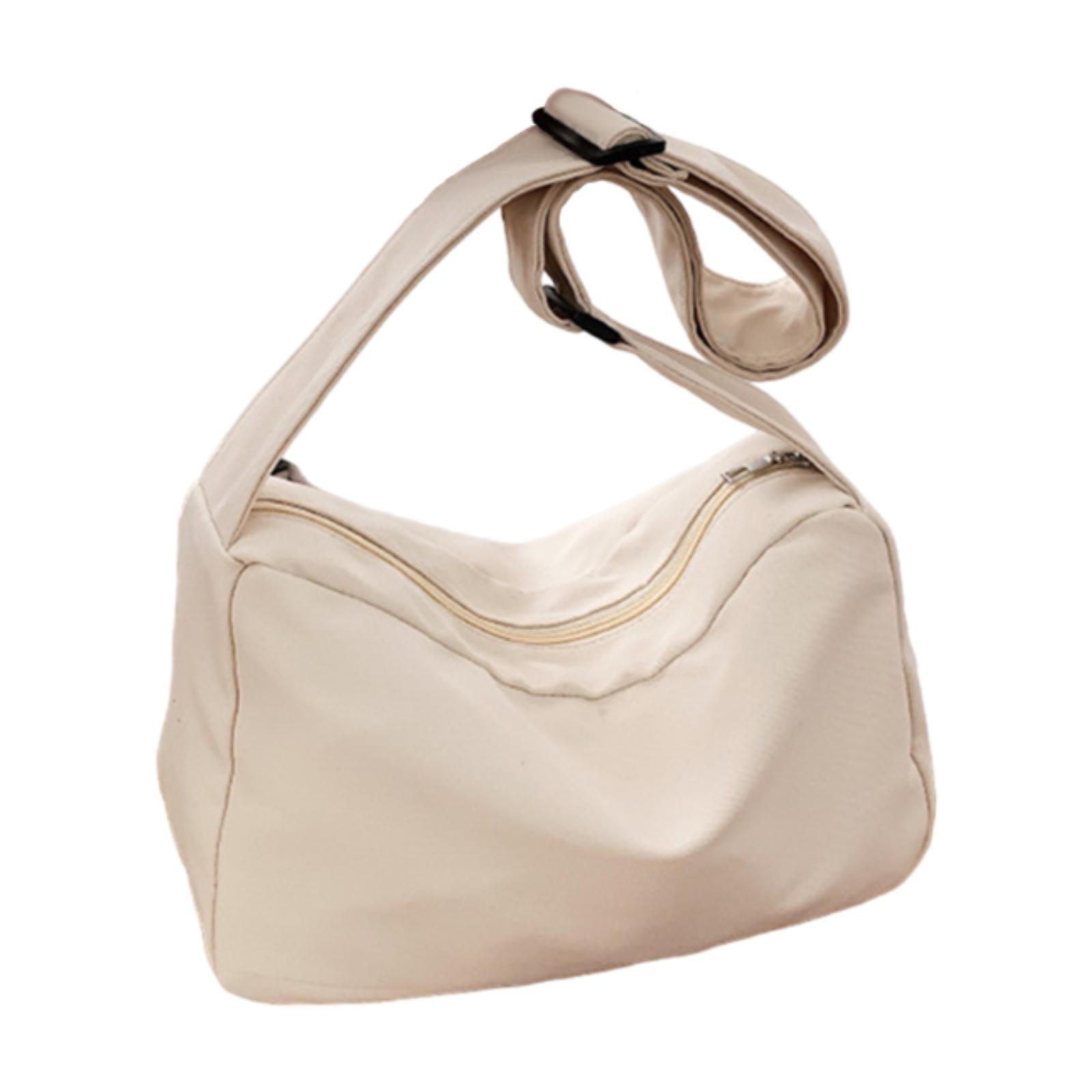 

Sports Shoulder Bag Zipper Womens Crossbody Bag for Commuting Exercise Gift бежевий