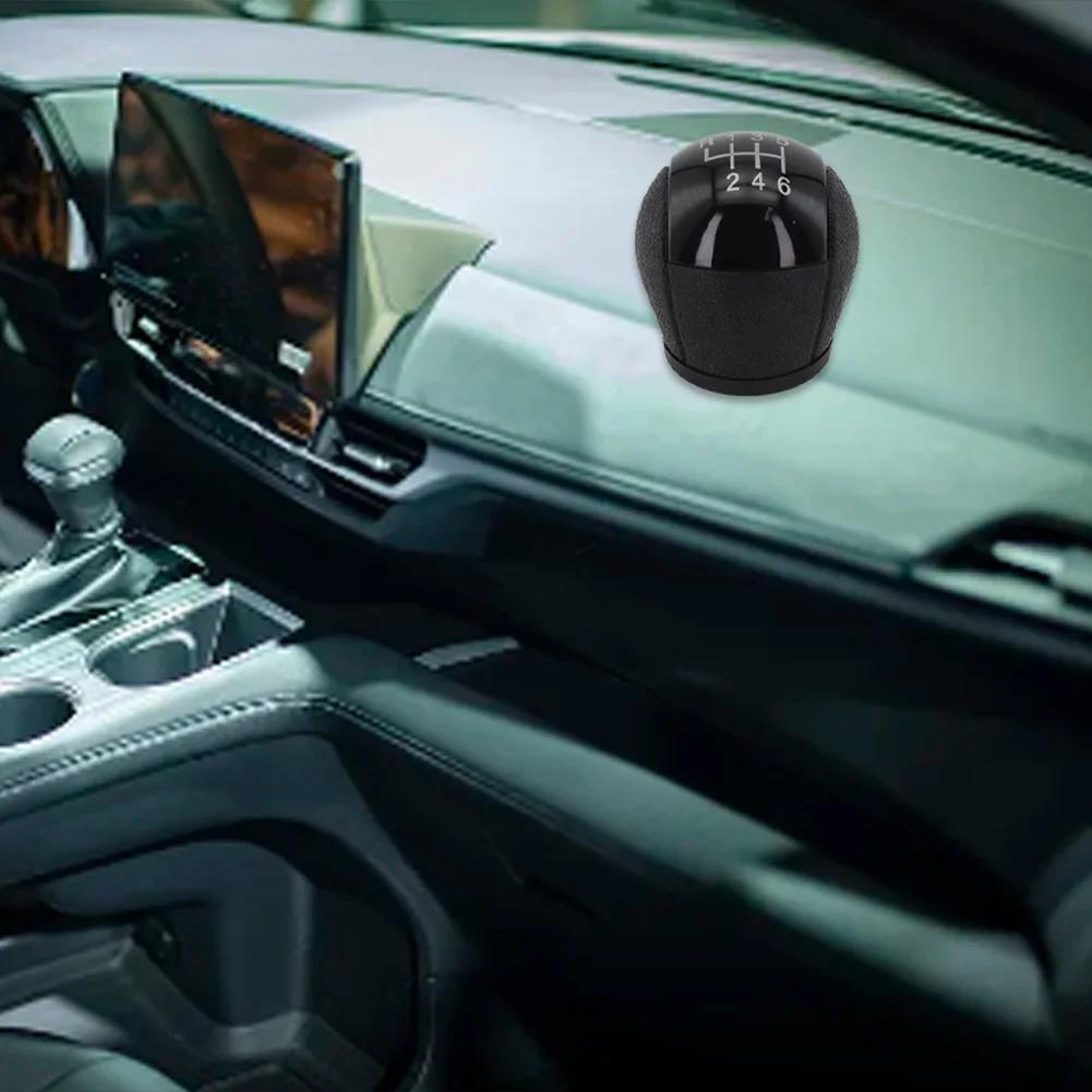 Leather Gear Lever Knob Gear Shift Knob PU Leather Material Quality Control Tested Stylish Design Elegant Gear Boot