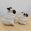 Kawaii Plush Toys 10/14Cm Ugly And Cute Sand Dog Sitting Pug Dogs Toy Stuffed Dolls For Kids Children Birthday Gift