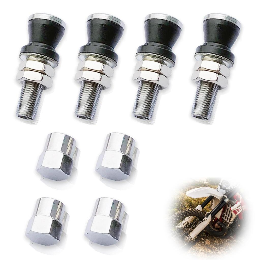 TVETE TR161 Air Valve, Tire Valve, Tire Air Valve, Set of 4, Tubeless Tire