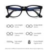 Blue Light Blocking Oval Shortsighted Computer Goggles Women Men Fashion Student Prescription Glasses Myopia -0.5 -0.75 To -6.0