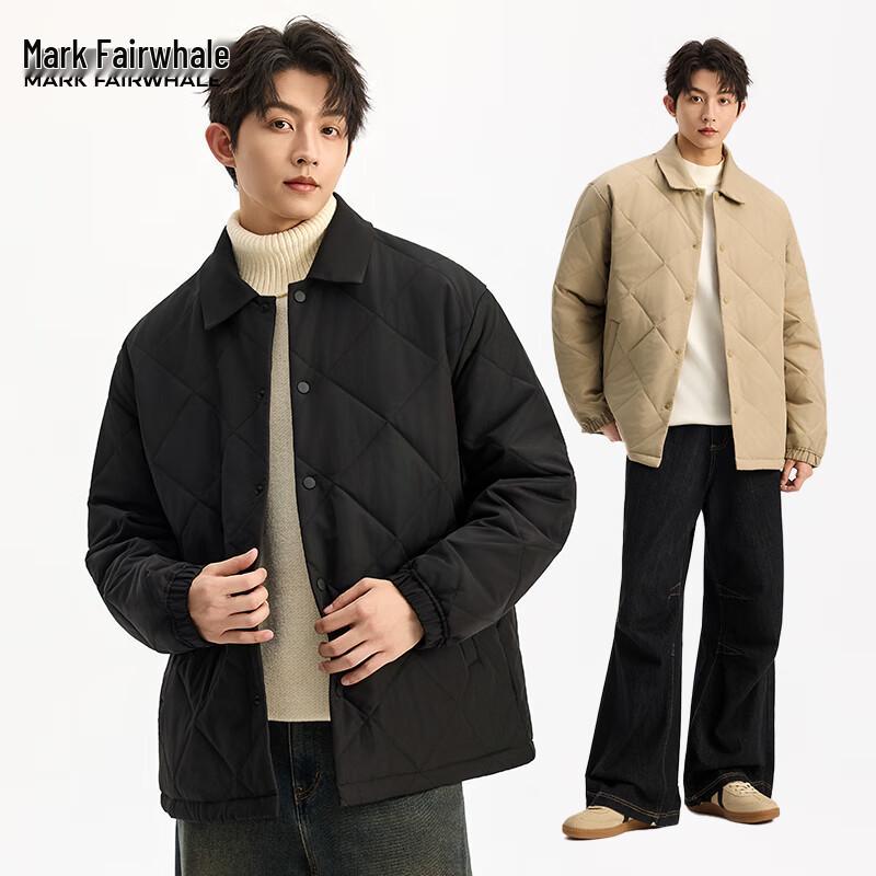 Mark Fairwhale Herren Leichte Wattierte Reversjacke