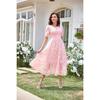 Women Floral Summer Dress Casual Loose Round Neck Short Sleeve Womens Dresses Female Fashion