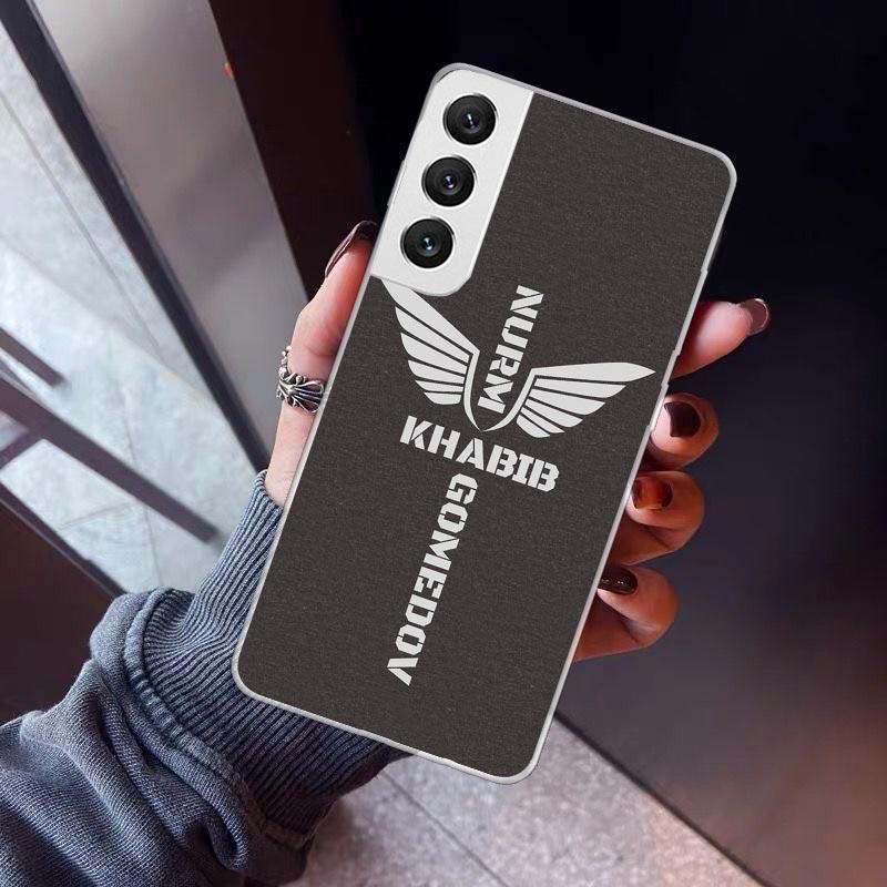 

Khabib Nurmagomedov Phone Case For Samsung Galaxy S26 S25 Edge S24 S23 Ultra S22 Plus S21 S20 FE Soft TPU Back Cover Funda Galax Samsung S23 Ultra