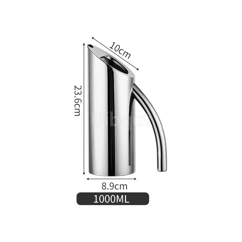 

Gold Classic Stainless Steel Water Bottle Creative Bar KTV Mixing wine and tying a pot Kettle Water binding kettle with handle 500-1000ml
