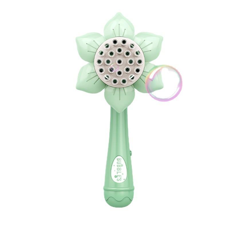 Electric Bubble Gun Toys for Kids 23 Holes Bubbles Machine Soap Blower Blowing Toy Party Outdoor Games Boys Girls Gift